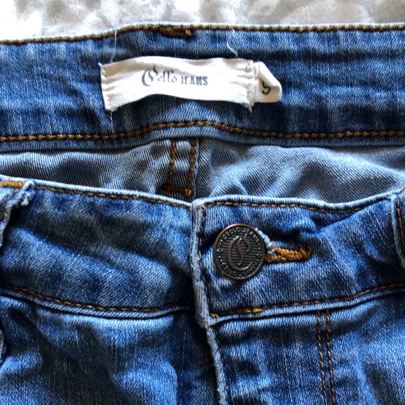 Blue Skinny Stretch Jeans / Jeggings, Size 9 - Picture 2 of 7